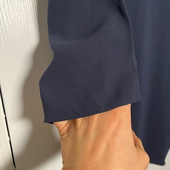 MM Lafleur The Bourgeois Blouse In Galaxy Blue Size Small - Picture 5 of 8